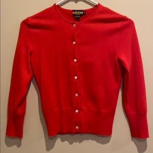 Rugby Ralph Lauren orange 100% cashmere sweater
